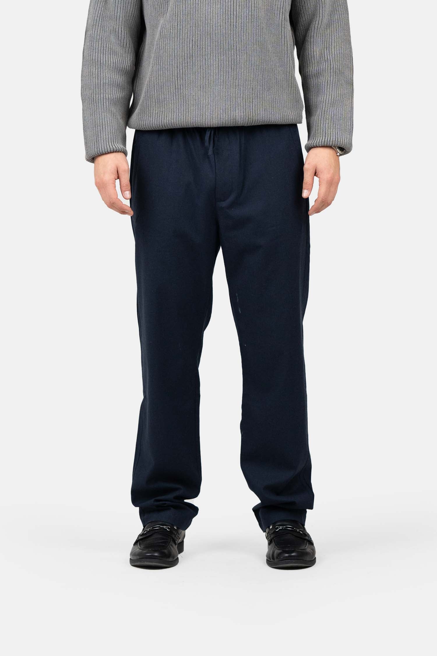 Heavyweight Linbukse Navy